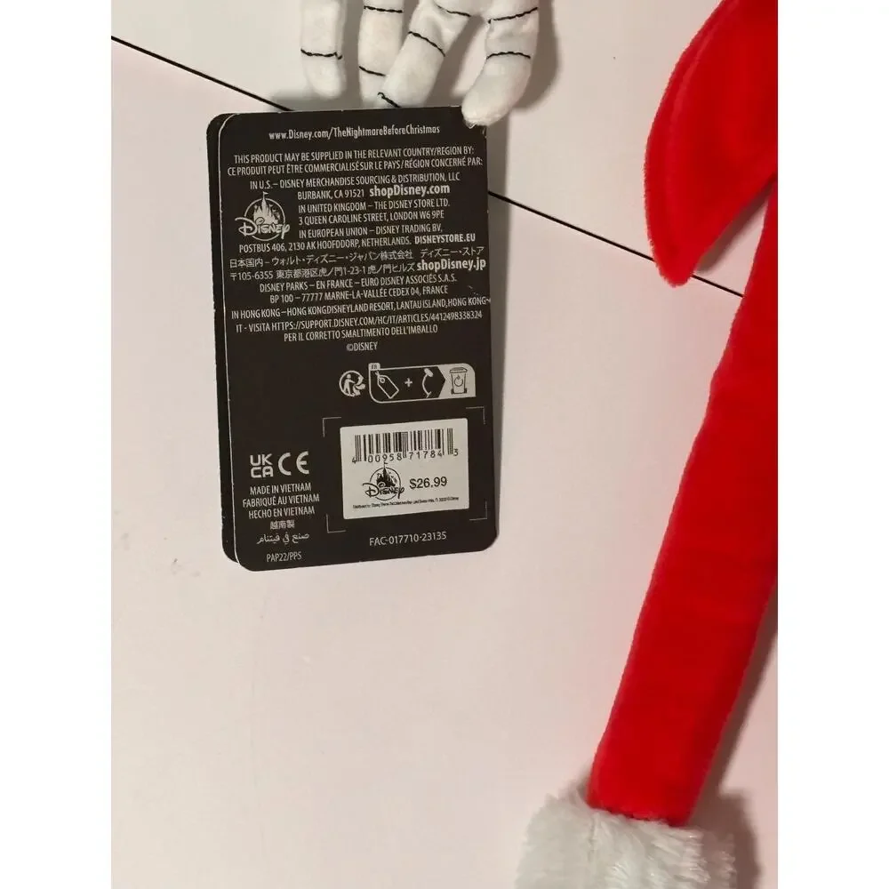 Santa Jack Skellington Plush 26